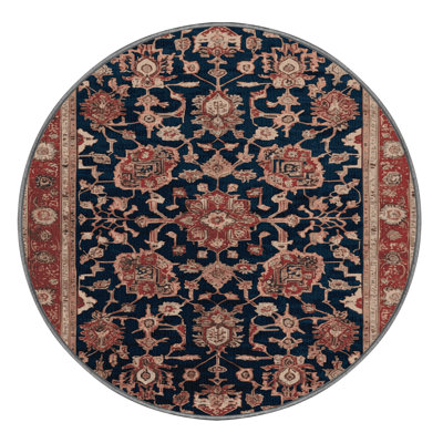 Machine Washable Persian Brown Area Rug