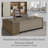 Executive L-Shaped Office Desk With Integrated Storage & Ergonomic Design-422880704