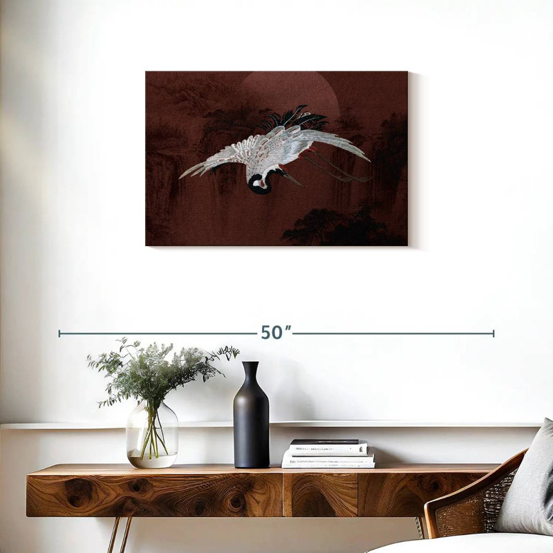 Brampt Flying Crane, 20" H x 30" W