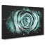 Mint Green Rose - Wrapped Canvas-56648082