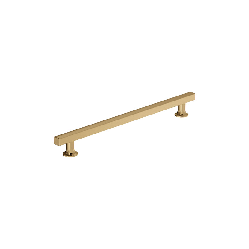 Poignée barre Everett, 10 1/16", Bronze champagne