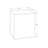 Indoor Or Outdoor Side Table, Square Nightstand-1077817225
