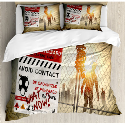 Breiah 260 TC Duvet Cover Set