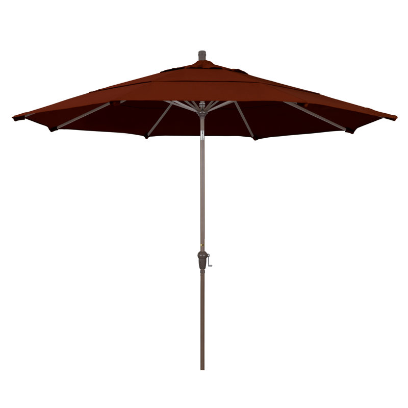 Parasol de marché 11 pi Austan, Toile Brick Performance