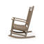 Chaises berçantes d'extérieur en PEHD Aulika-1021635590