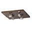 Plafonnier encastré 4 lumières 21,25 po-619469662