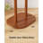 66.3" Solid Wood Hall Tree Coat Rack with Shelf 