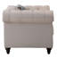 Chaise en lin avec coussin Aurelia