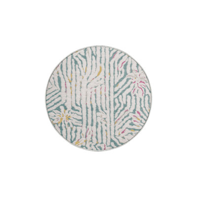 Machine Washable Beige Area Rug