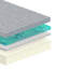 Matelas simple en mousse viscoélastique graphène 12 po - blanc ferme pour une soirée rafraîchissante-1195437625-1195437575