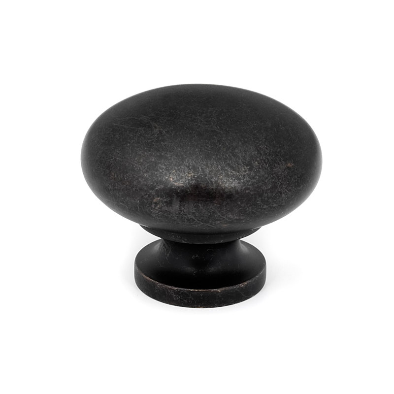 Mushroom Knob, 1.5" H x 1.75" W x 1.75" D, Barcelona