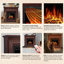  35.35“ Electric Fireplace with Remote Control-418654666