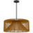 Key West Woven LED Pendant for Indoor/Outdoor Use, Weather-Resistant Rattan, 5-CCT, Dimmable-119313619