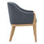 Chaise de salle à manger rembourrée, entièrement assemblée et prête à l'emploi-1950562502