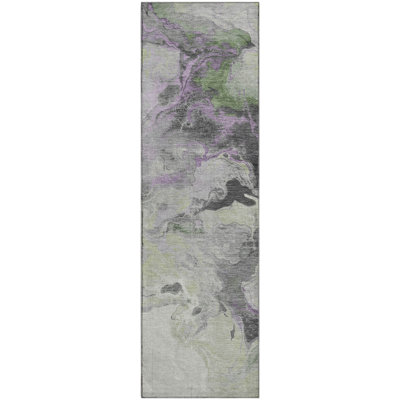 Premium Machine Washable Mehara AMF1688 Abstract Rug
