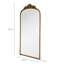 Antique Slanted Floor Mirror
