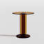 Table d'appoint ronde en acrylique, table de chevet moderne et minimaliste, petite table basse pour salon, bureau ou chambre, décoration intérieure, marron