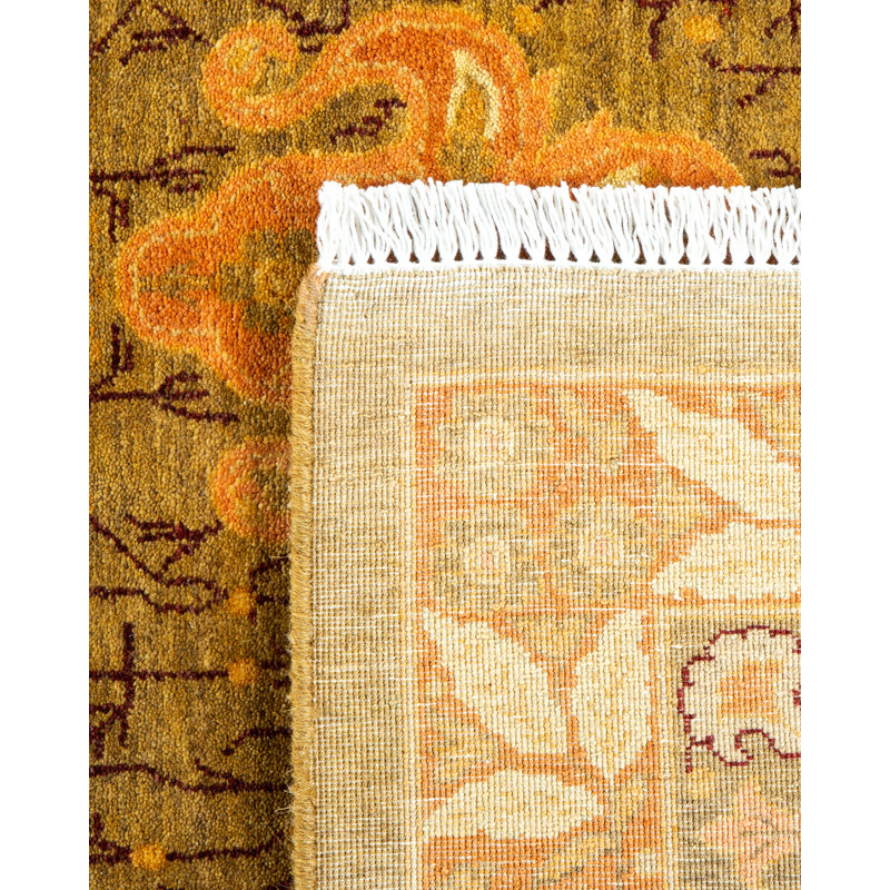 Classic One-of-a-Kind 6' 2" x 9' 3" Hand Knotted Area Rug