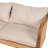 Outdoor Patio Cushioned Sofa