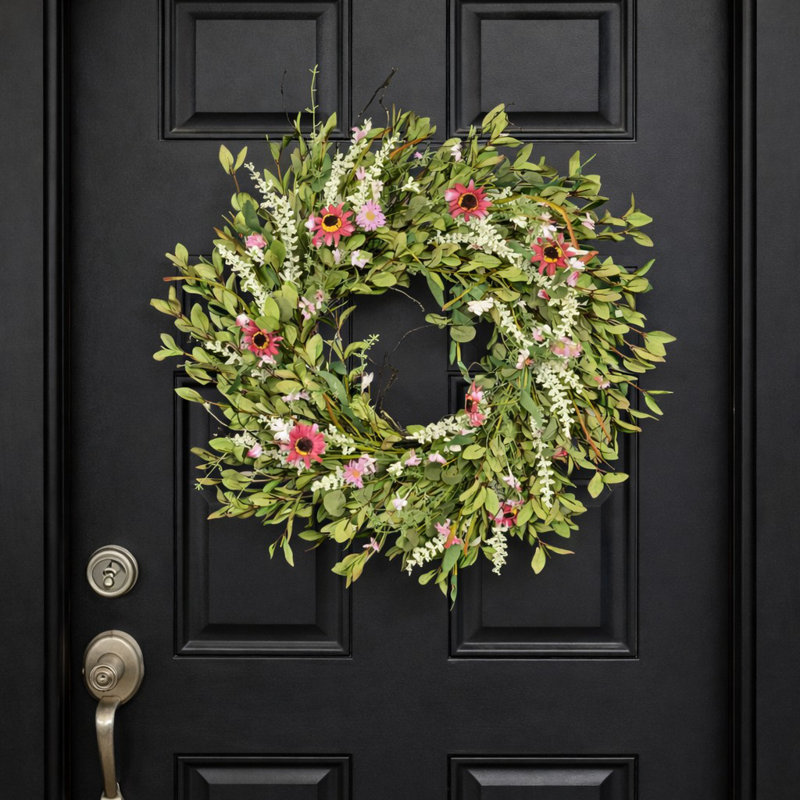 Couronne de porte 24 po Art déco