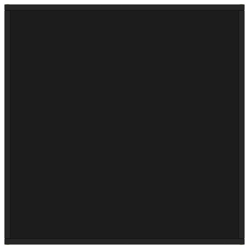 Ebern Designs Frame Single Coffee Table, 13.8" H x 31.5" L x 31.5" W, Black