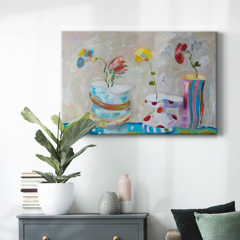 Play Time - Toile tendue avec châssis, H 40 po x l 60 po