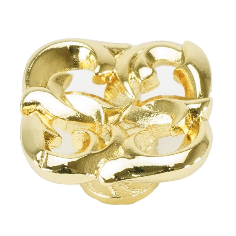 EDGAR BEREBI LOUIS XV KNOB IN POLISH GOLD PLATE