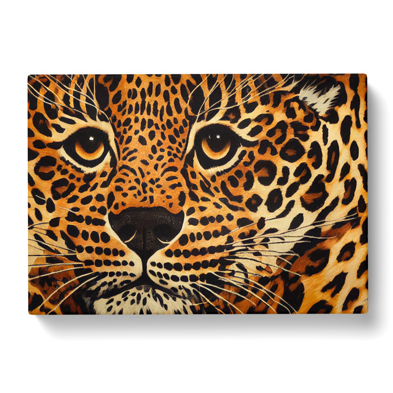 Dreamy Leopard - Wrapped Canvas, 35cm H x 50cm W x 3cm D