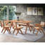 2 fauteuils en beige naturel - pieds en bois massif avec dossier rembourré de style Mid-Century moderne pour la bière et 2 coussins confortables