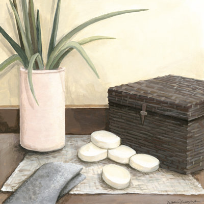Spa Retreat IV (D) by Megan Meagher - Wrapped Canvas Painting