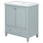Meuble-lavabo simple avec plateau Naleah 30,01-194843172