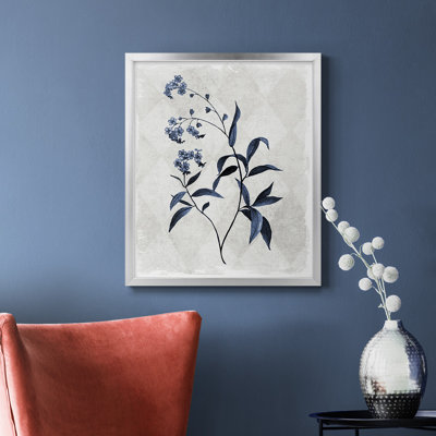 «Harlequin Botanical I», toile encadrée de qualité supérieure - prête à être accrochée