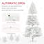 Arbre de Noël traditionnel Merryen non éclairé avec des matériaux ignifuges et un assemblage facile