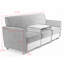 Canapé 77,9 po avec table basse et tiroirs-662429208
