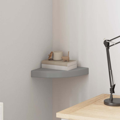 Wall Corner Shelf Floating Corner Shelf Wall Mounted Display Shelf
