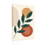 Motif abstrait, abstrait, feuilles, cercles, lignes