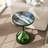 Cheryll Metal Side Table With Galaxy Top And Dome Base