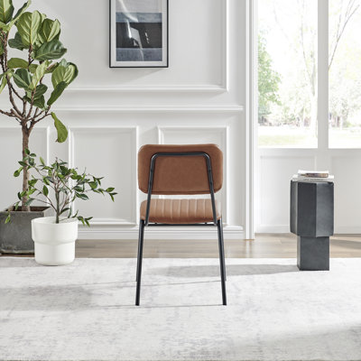 Chaises de salle à manger rembourrées Dorsey
