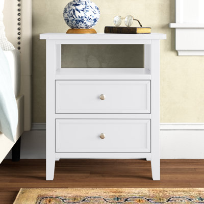 Armad Solid + Manufactured Wood Nightstand -  Lark Manorâ¢, CF2B45364B1A482DA5D6DDC24D1CE534