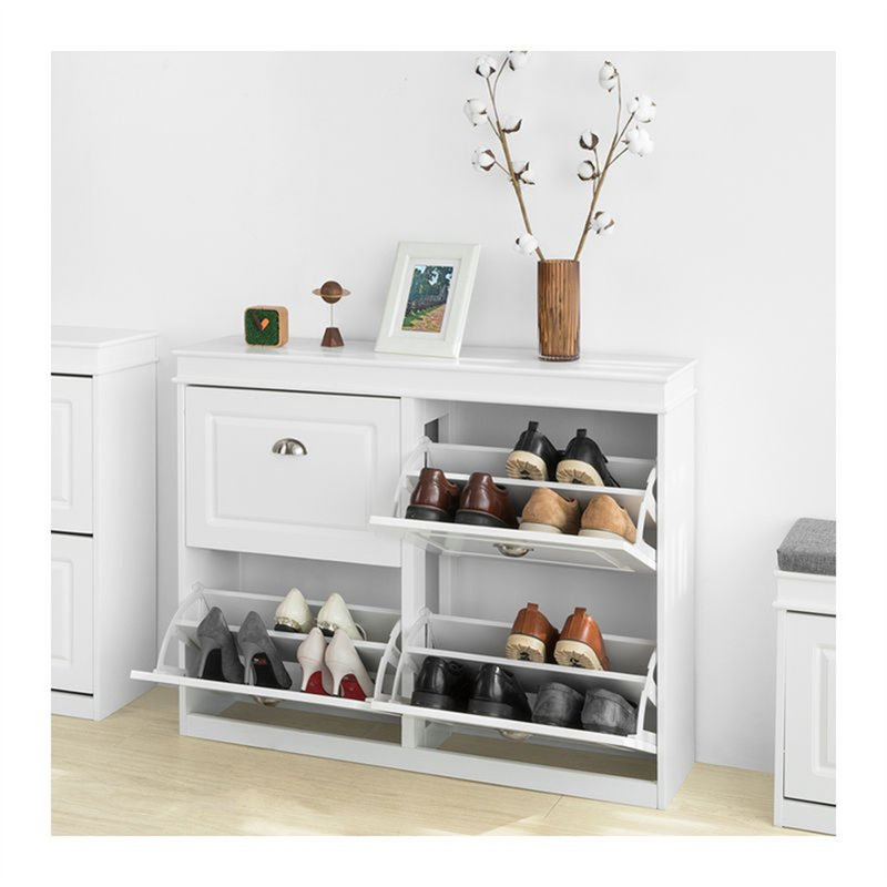 16 Pair Flip Down Shoe Storage