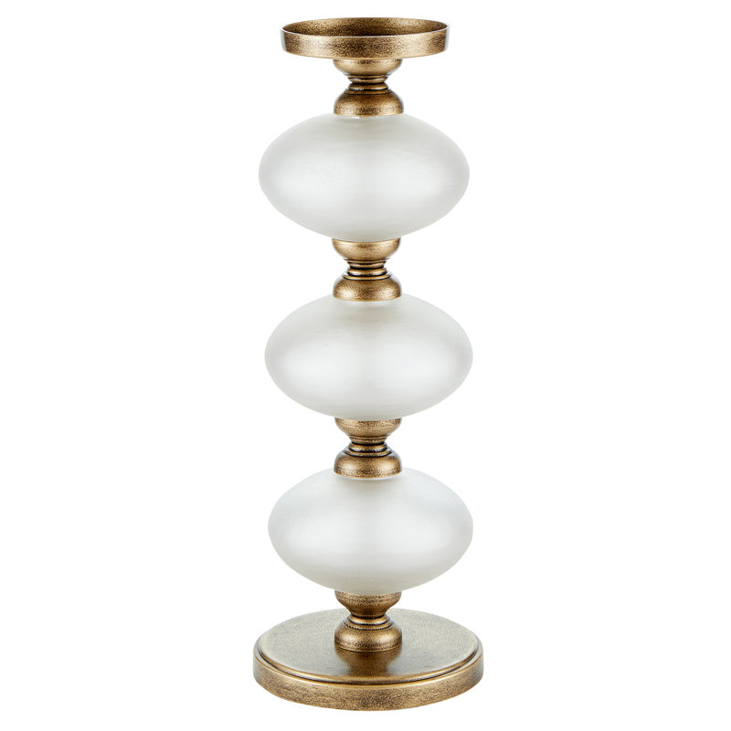 15'' H Metal Tabletop Candlestick