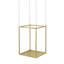 Golden Iron Hanging Stand With Chains-1127823035