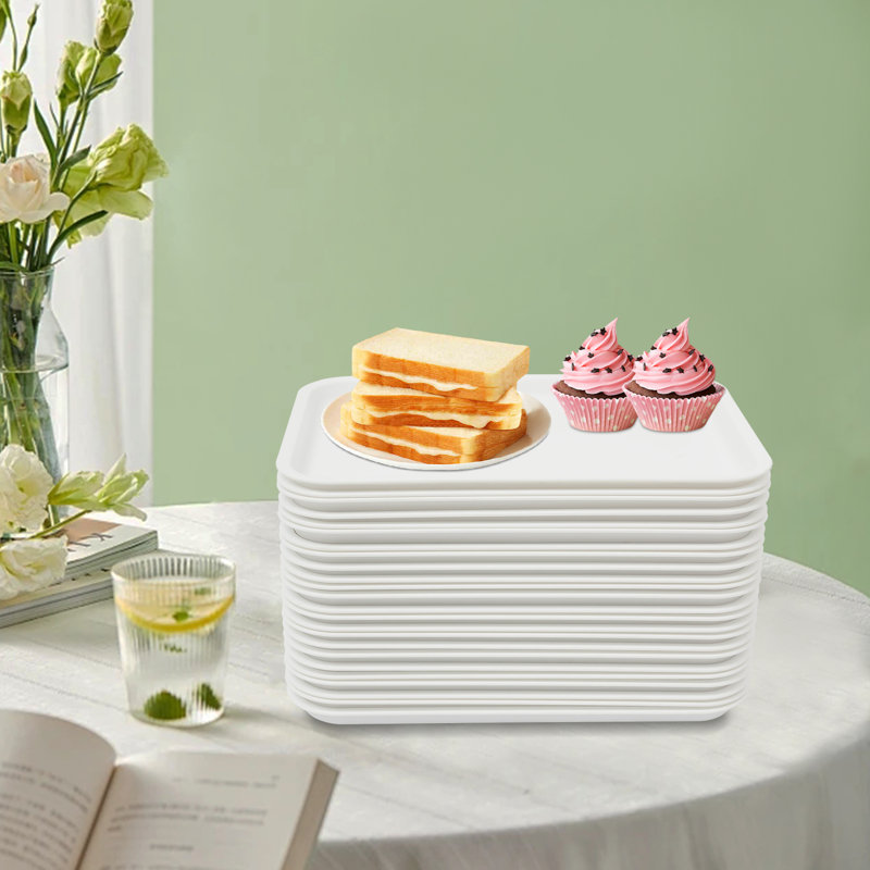 Wilfried Serving Tray, White