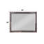 Miroir Juniper au fini cerisier foncé (miroir inclus seulement)