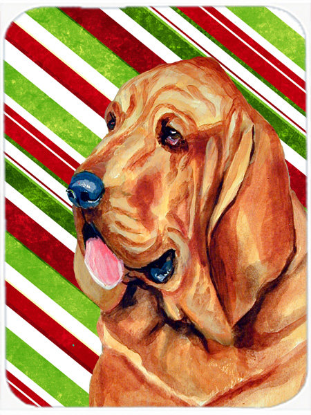 Planche à découper en verre de noël east urban home bloodhound