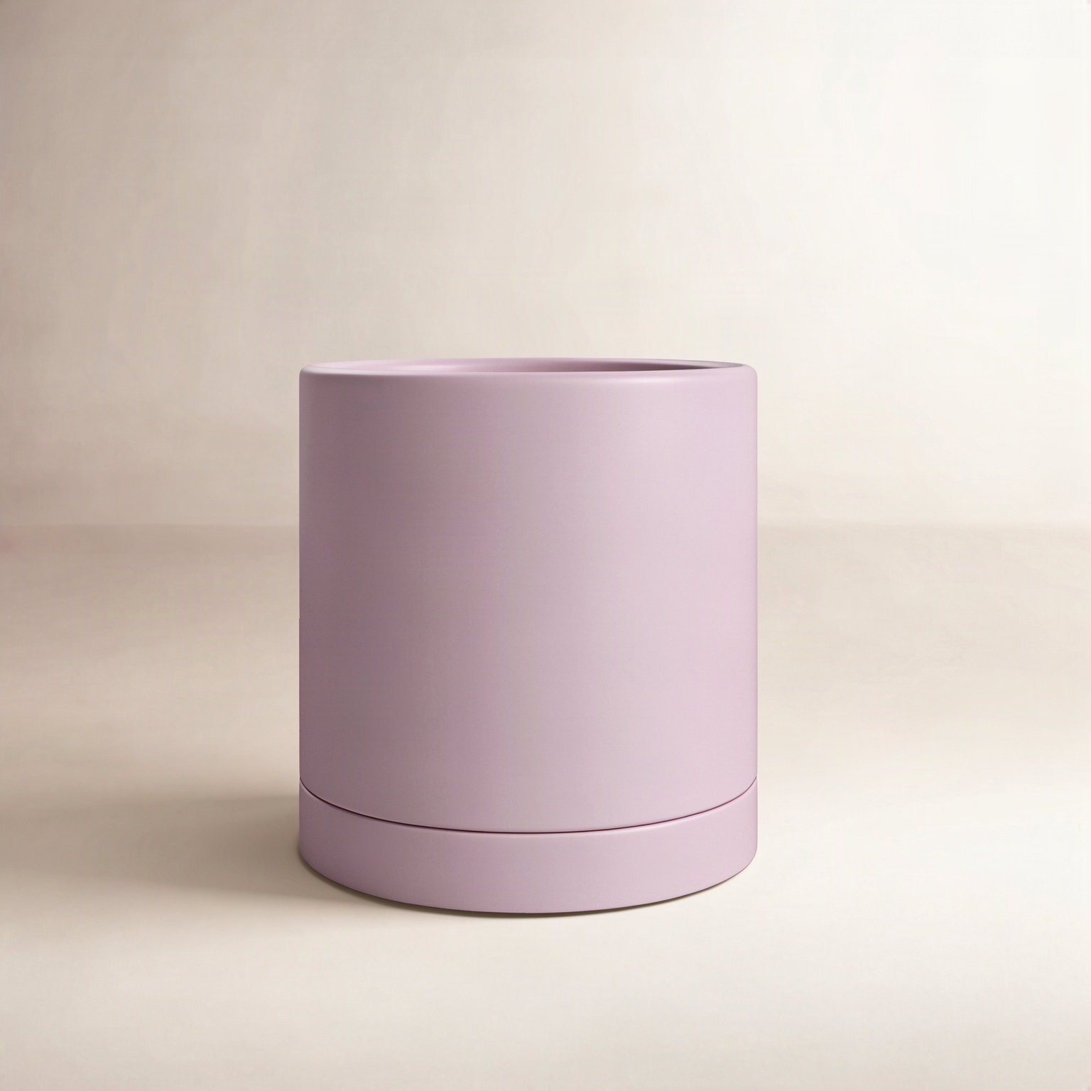 Carlotta Ceramic Pot Planter, 7" H x 7" W x 7" D, Purple