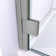 Lumen 42" x 74.75" Rectangle Hinged Shower Enclosure with Base Included