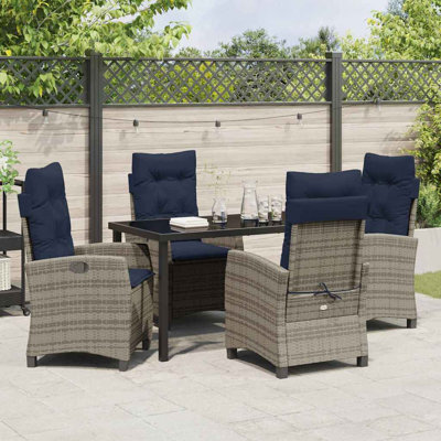 4 - Person Patio Dining Set with Rectangular Table