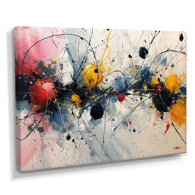 Abstrait, vagues abstraites, peinture, formes modernes abstraites, art mural, H 16 po x l 32 po x P 1 po, Toile tendue