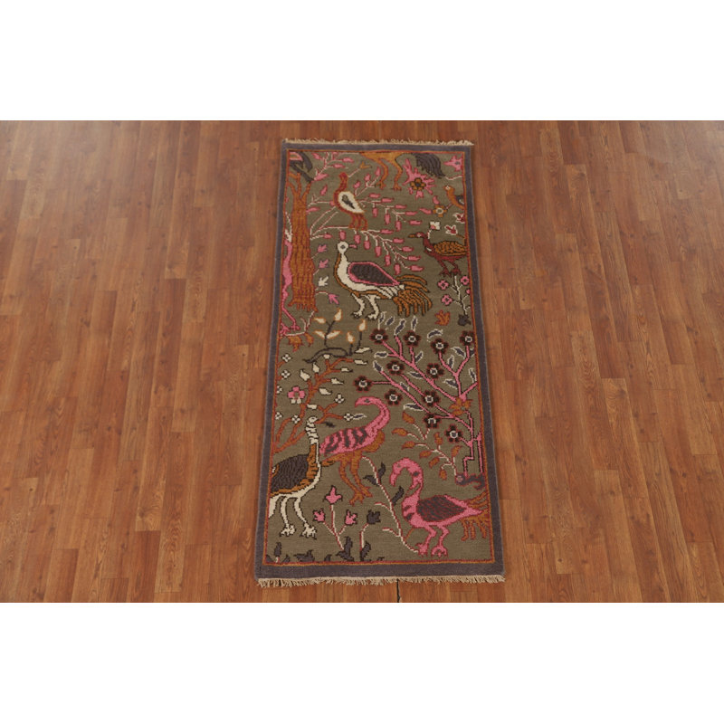 Cotton Floral Indoor Rug